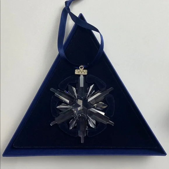 NWB Swarovski 2006 Crystal Snowflake Christmas Ornament New - Picture 11 of 12